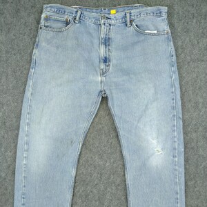 40x29 Vintage Levi&#39;s 505 Light Wash Denim Red Tab Faded Denim Grunge Style Vintage Denim Unisex Jeans