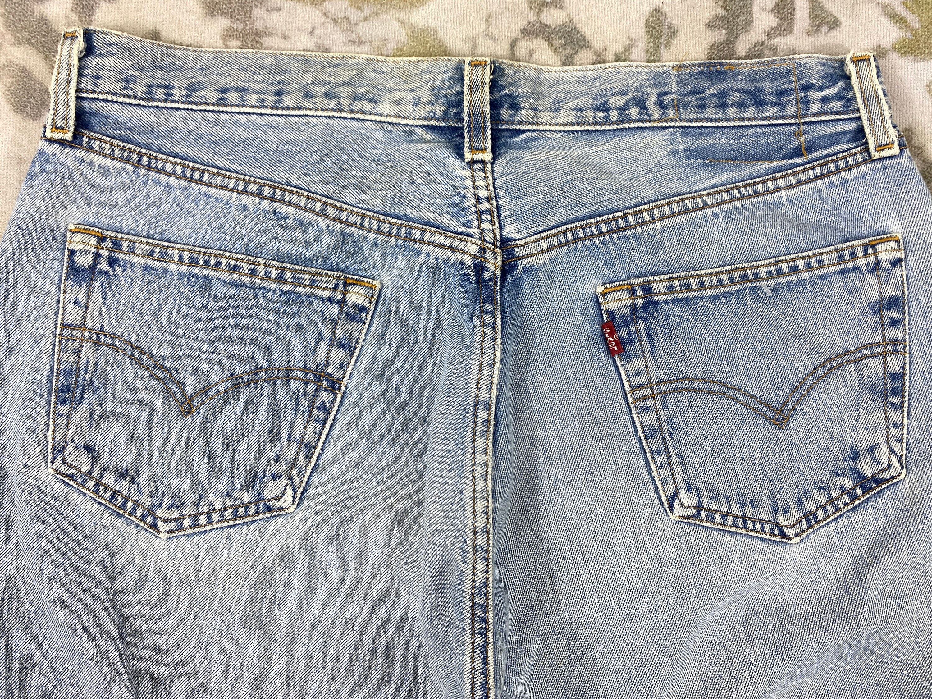 35x40 Medium Wash Vintage Levi's 501 Jeans Denim JN3396 Blue