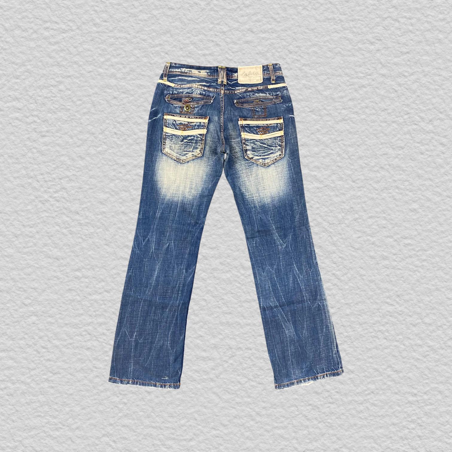 Vintage Lolita Jeans by Concert Club Y2K Fairy Grunge Denim