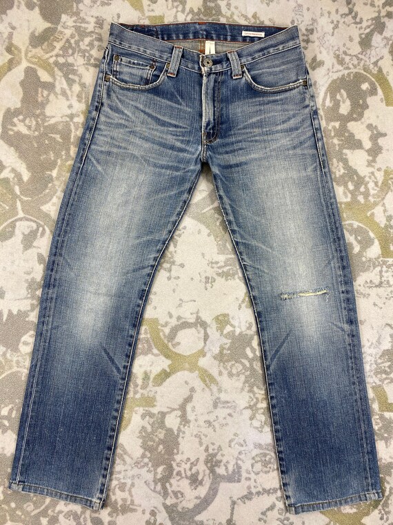 Whisker Vintage Levi's 505 Jeans 32x30 Denim JN 2496 Blue | Etsy