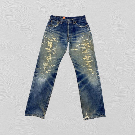 29x29 Selvedge Distressed Blue Vintage Levi's 501 Big E Jeans Denim-jn3792 Denim Red Tab Faded Denim Grunge Style Vintage Denim Unisex Jeans - Etsy 29x29 Selvedge Distressed Blue Vintage Levi's 501 Big E Jeans Denim-jn3792 Denim Red Tab Faded Denim Grunge Style Vintage Denim Unisex Jeans - Etsy