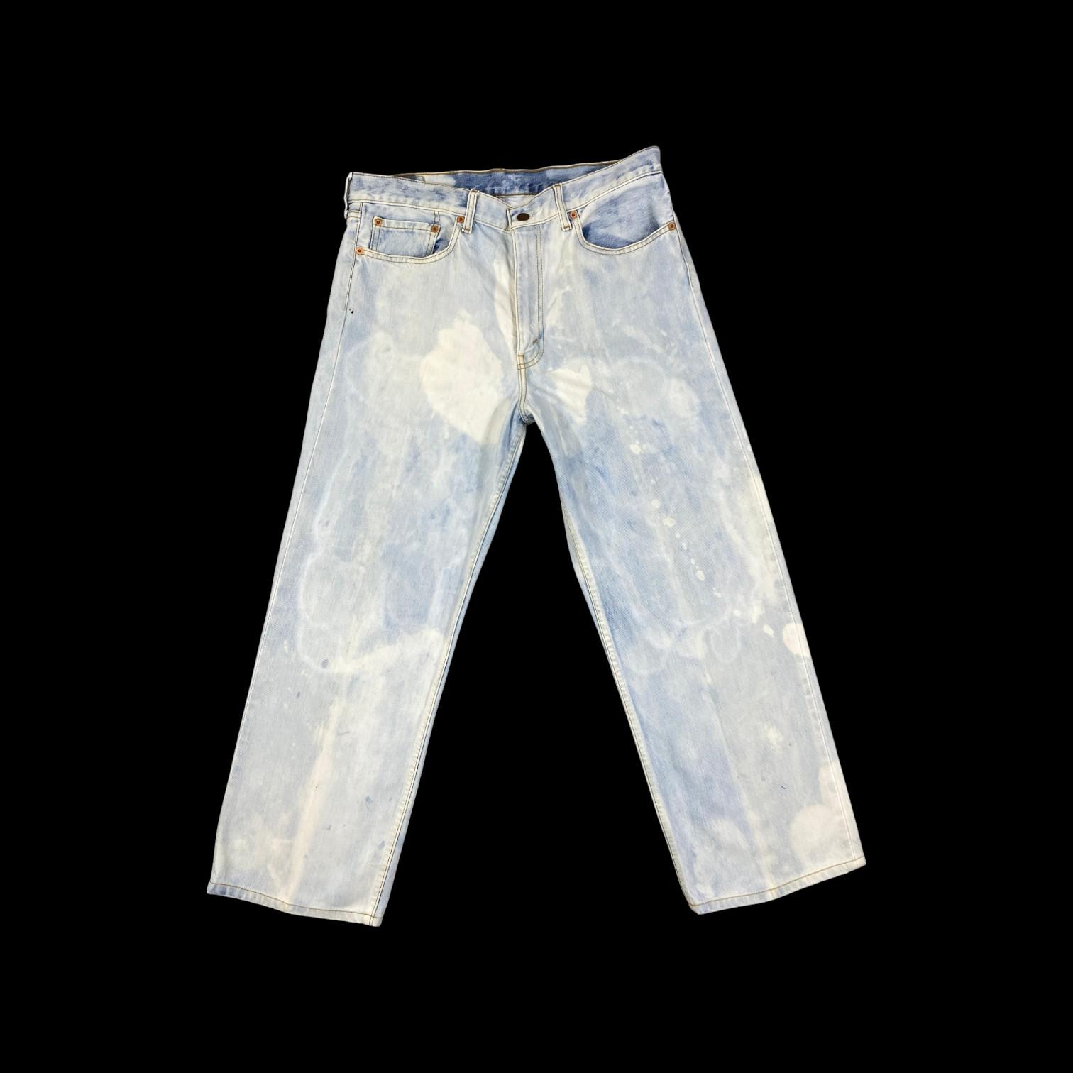 Mens Bleached Jeans - Etsy - Page 7