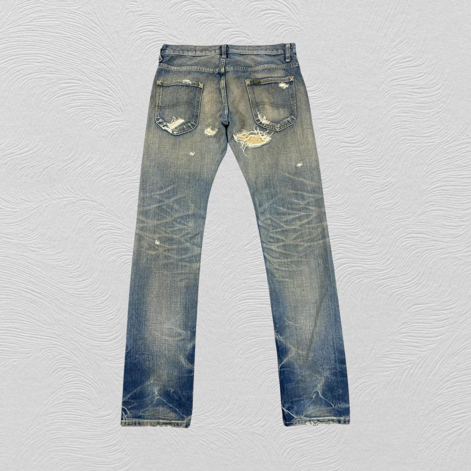 ❁⃘XXLサイズ❁⃘上下セットロサンゼルス・レイカーズ Vintage 1980's Lee Ranger Jeans, Size XXXL (W 44