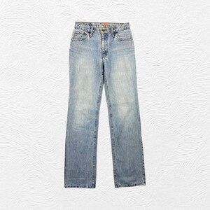 28x32.5 Blue Wash Vintage Levi&#39;s 505 Jeans Denim-JN3953 Blue Distressed Denim Faded Denim Grunge Style Vintage Denim Unisex Jeans