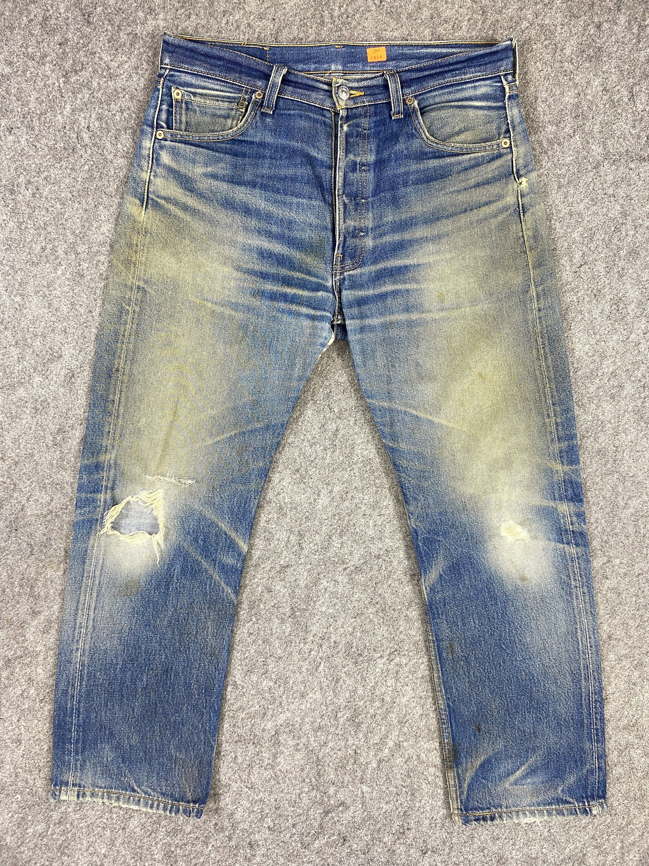 Vintage Levi's 501 Jeans 32x27 Dirty 