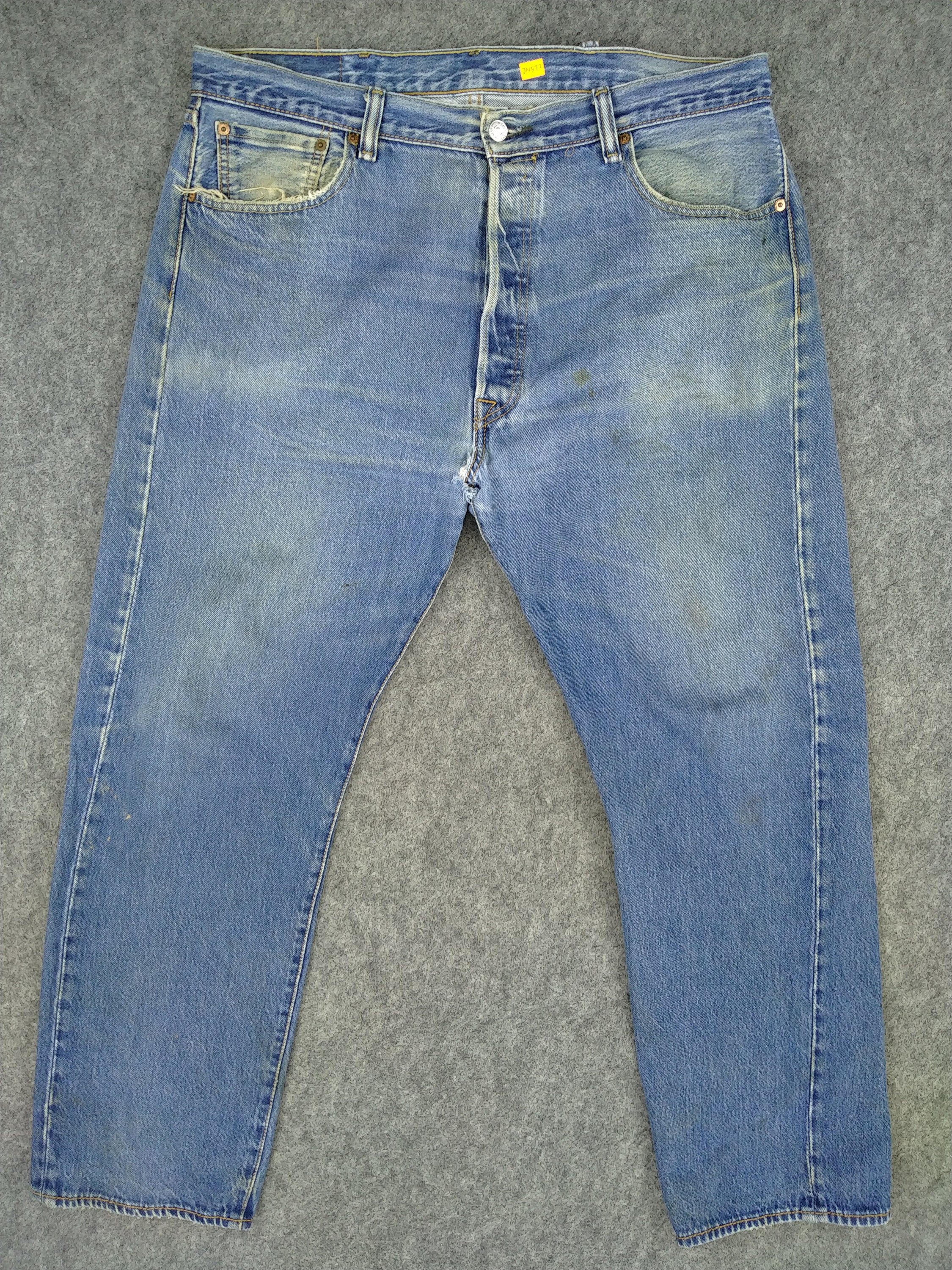 Vintage Levi's 501 Faded Blue Denim 