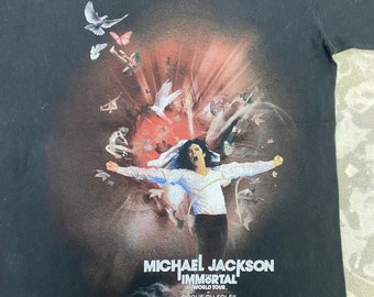 Vintage Michael Jackson the Immortal World Tour by Cirque Du