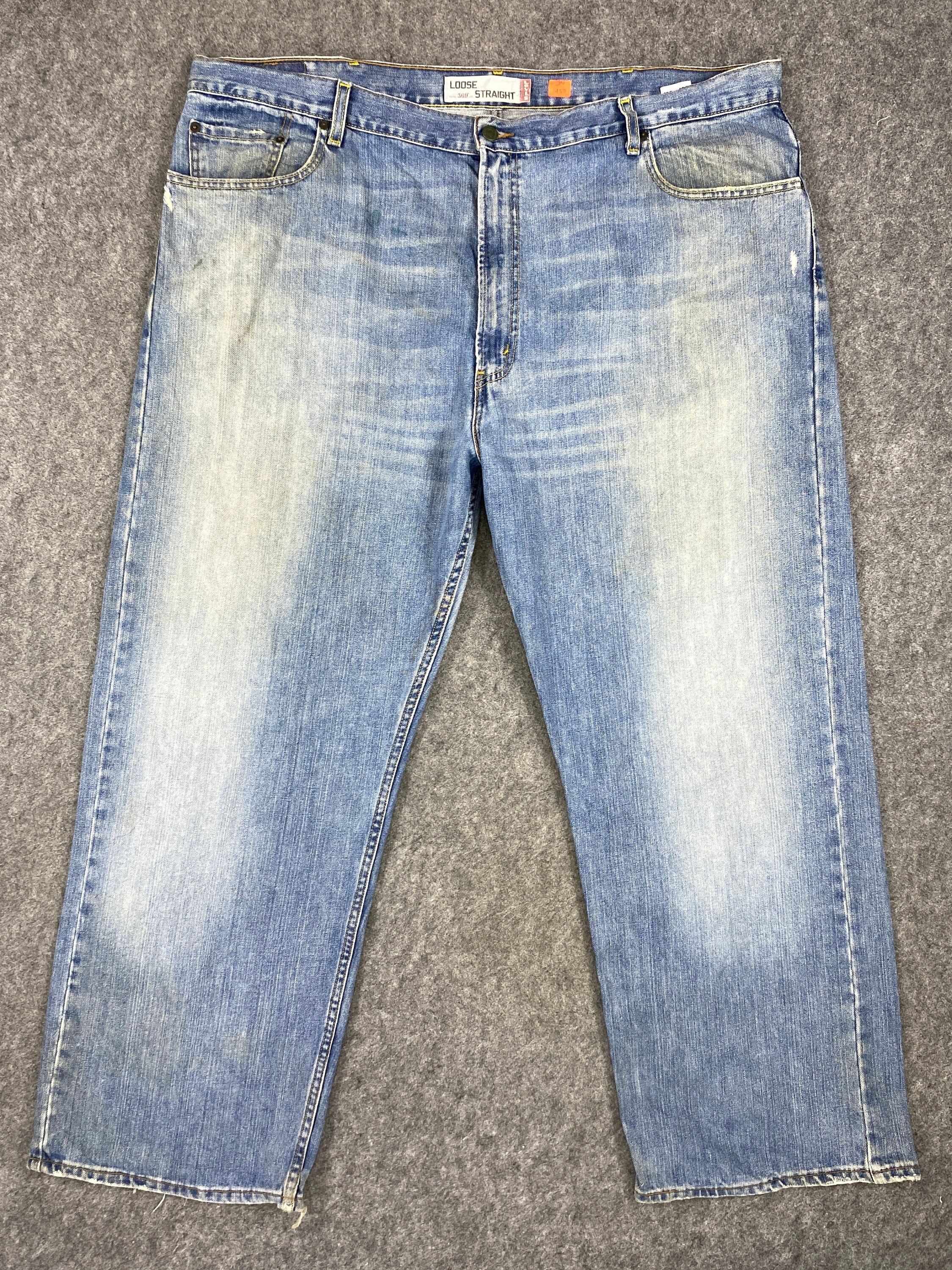 Vintage Levi's 569 Jeans 46x30.5 Light 