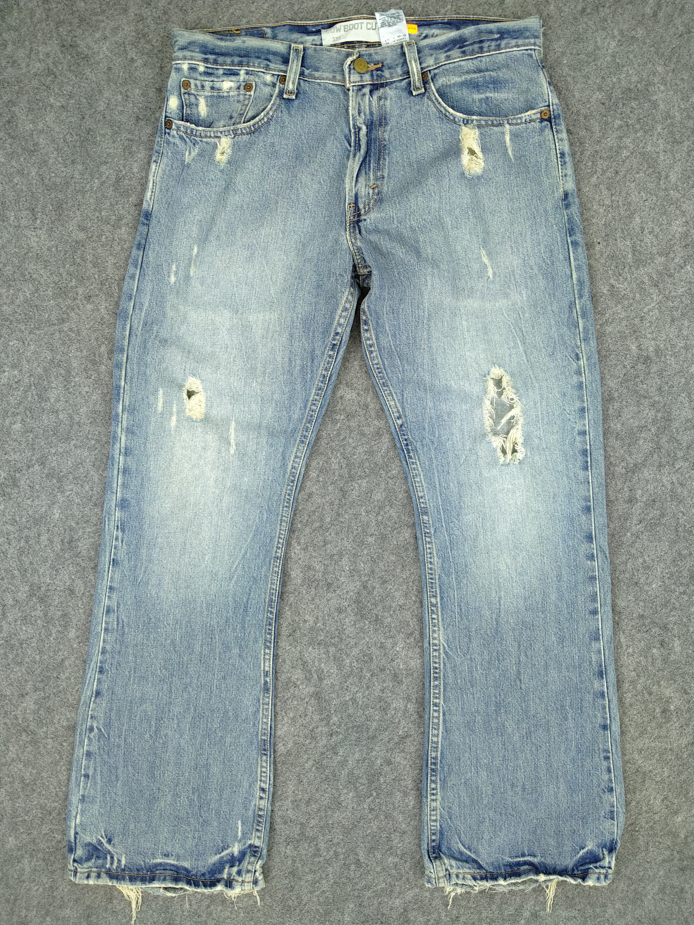 Boot Cut Denim 32x30 Red Tab Faded - Etsy