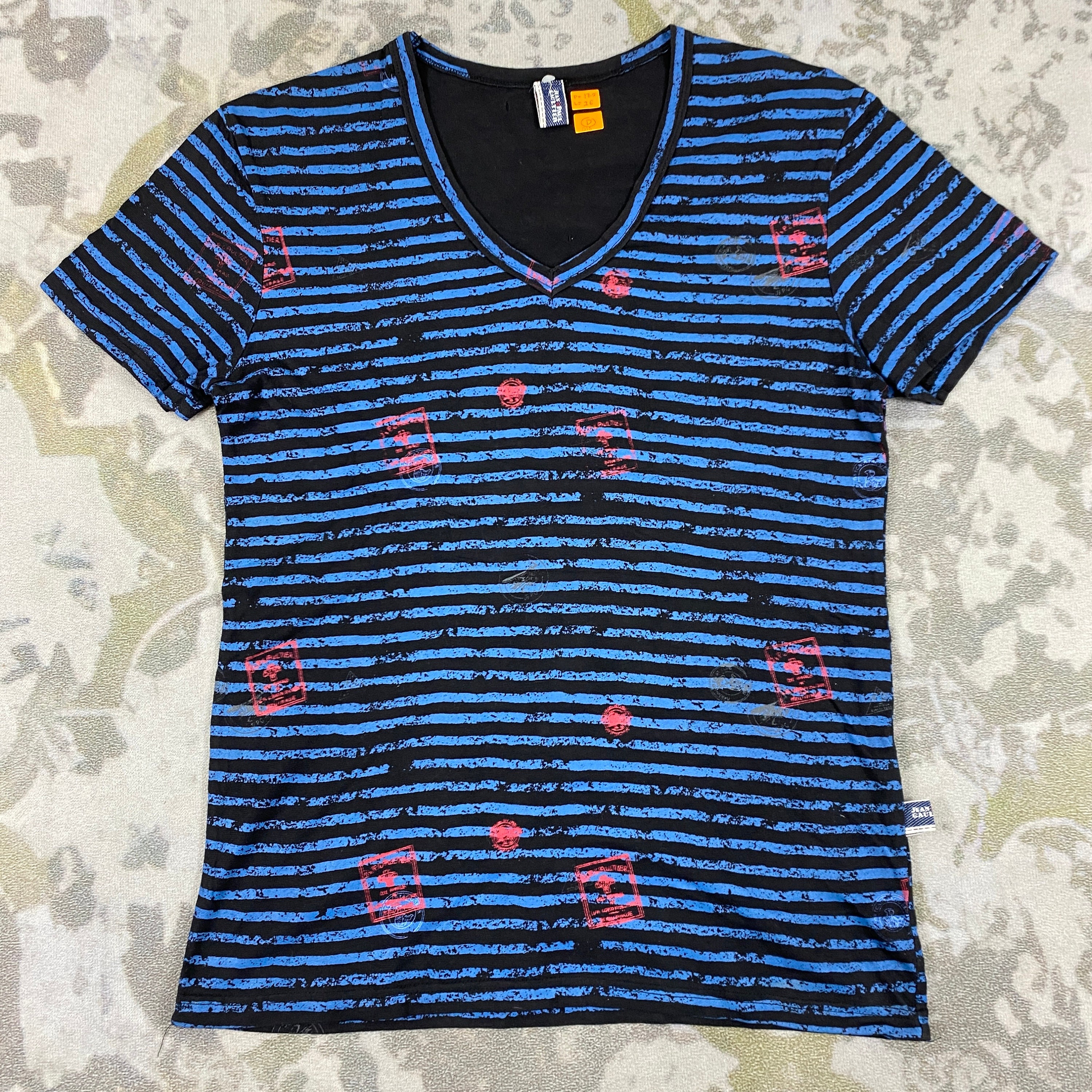 90s Jean Paul Gaultier Spider Web Tee Jean Paul Gaultier Logo Long
