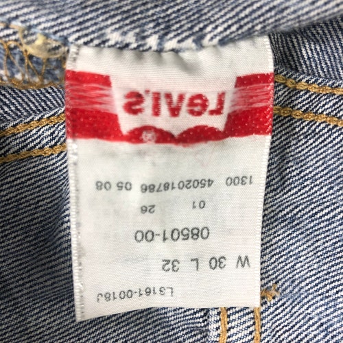Vintage Levi's 501 Jeans 31x31.5 Blue Distressed Denim Red shops Tab Faded Denim Grunge Style Vintage Denim Unisex Jeans