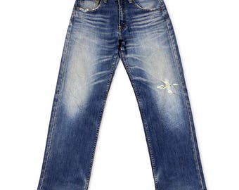 Size 26x26.5 Vintage Levi's 502XX Big E LVC Japan Jeans Stone