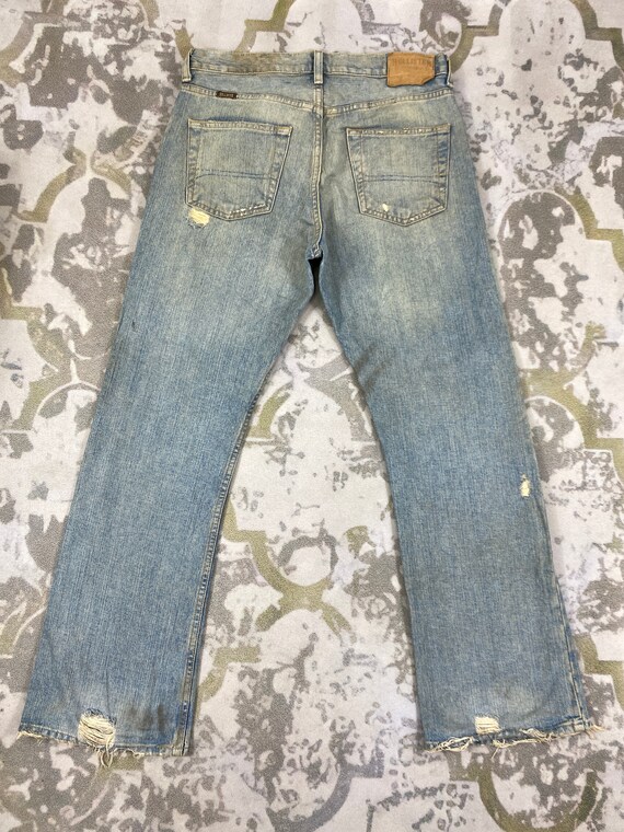 32x30 Vintage Distressed Hollister Flare Jeans - … - image 3