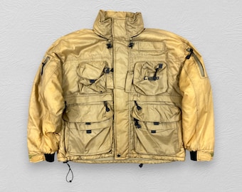 Veste de pêche vintage Cultiva Owner Outdoor Utility Jacket Multi Pocket Tactical Fishing Jacket Gorpcore Outdoor Jacket Homme L
