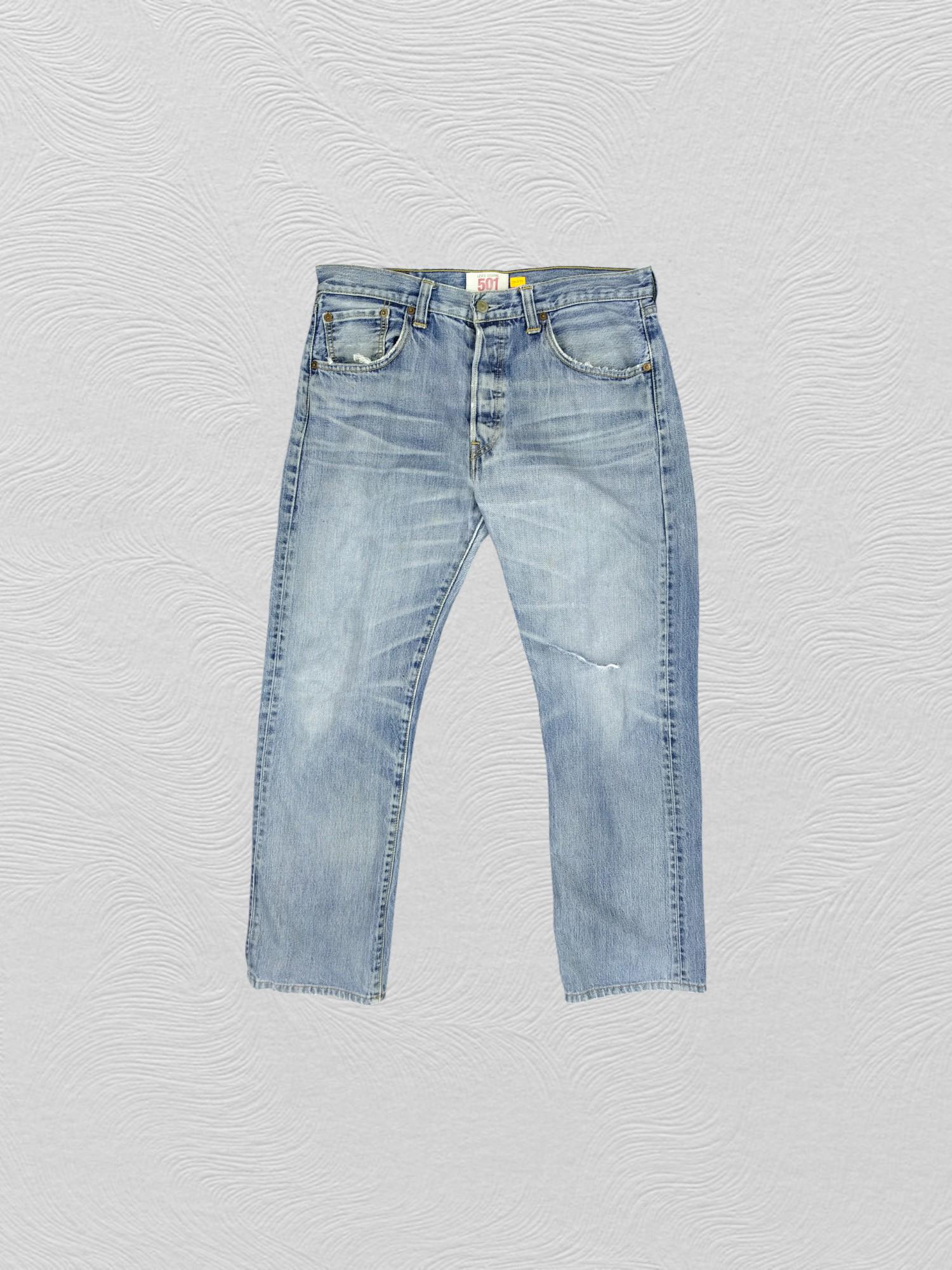 LEVI’S / 2000 501 W34 Philippine denim Vintage Levi's 501 Jeans W34 L28.2 Made in Philippines Button Fly