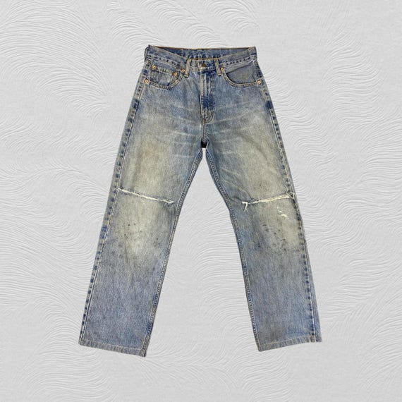29X29 Dirty Blue Vintage Levi's 512 Jeans JN 1939 Denim 29X29 Dirty Blue Vintage Levi's 512 Jeans JN 1939 Denim