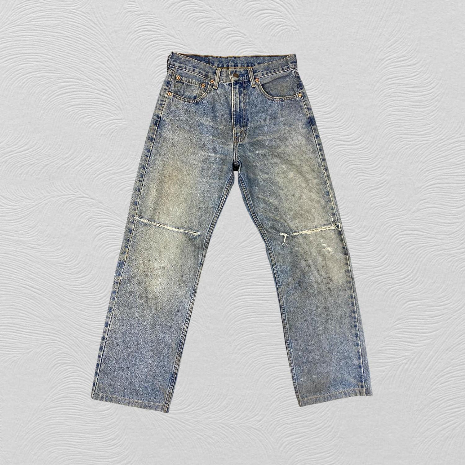 29X29 Dirty Blue Vintage Levi's 512 Jeans JN 1939 Denim 29X29 Dirty Blue Vintage Levi's 512 Jeans JN 1939 Denim
