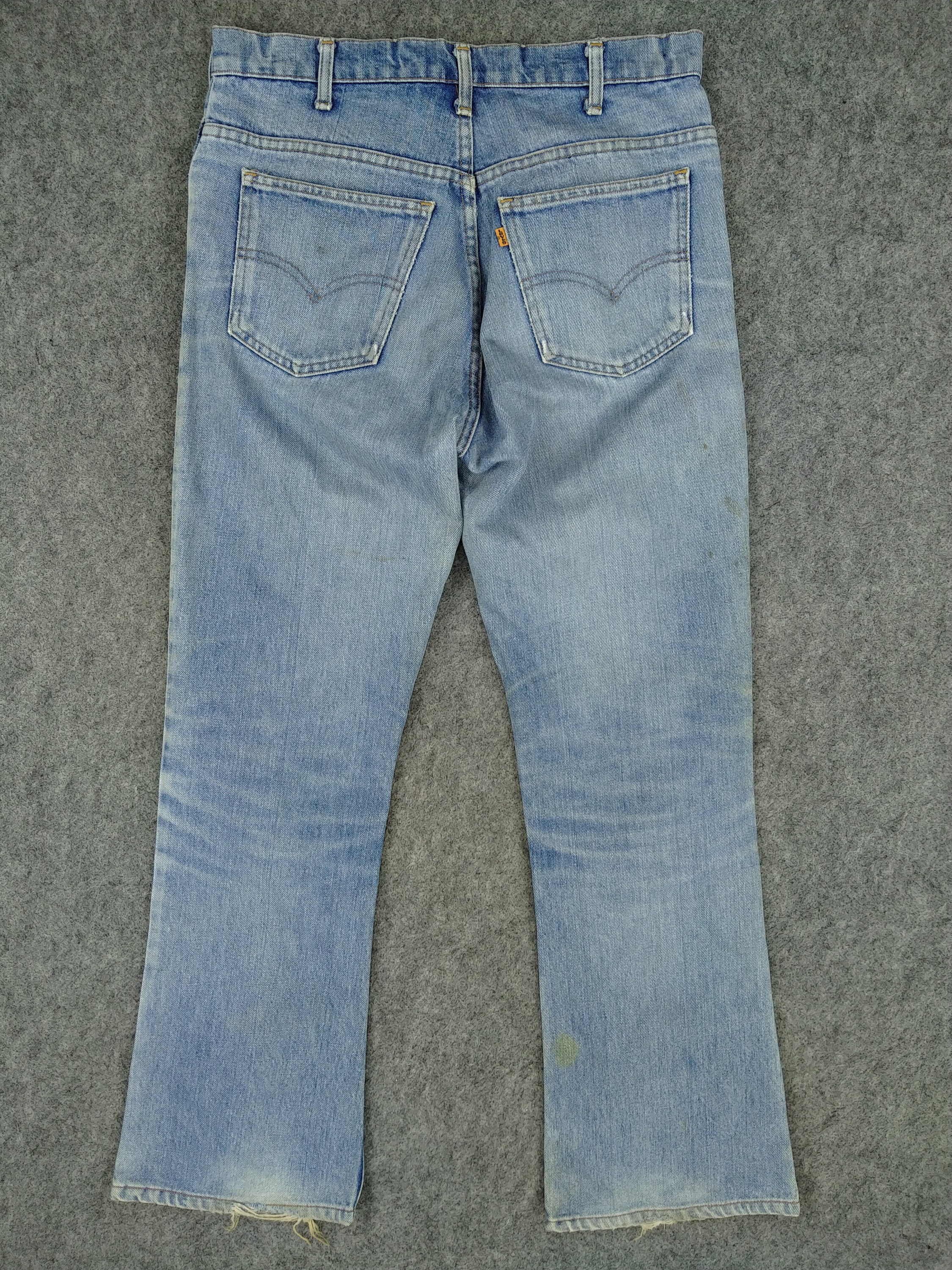 Vintage Levi's 646 Orange Tab Jeans 31x28.5 Light Wash | Etsy