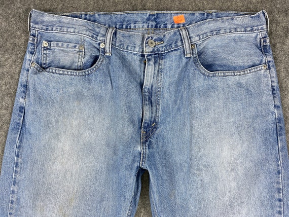 Vintage Levi's 559 Jeans 38x34.5 Mid Blue Denim Red Tab | Etsy