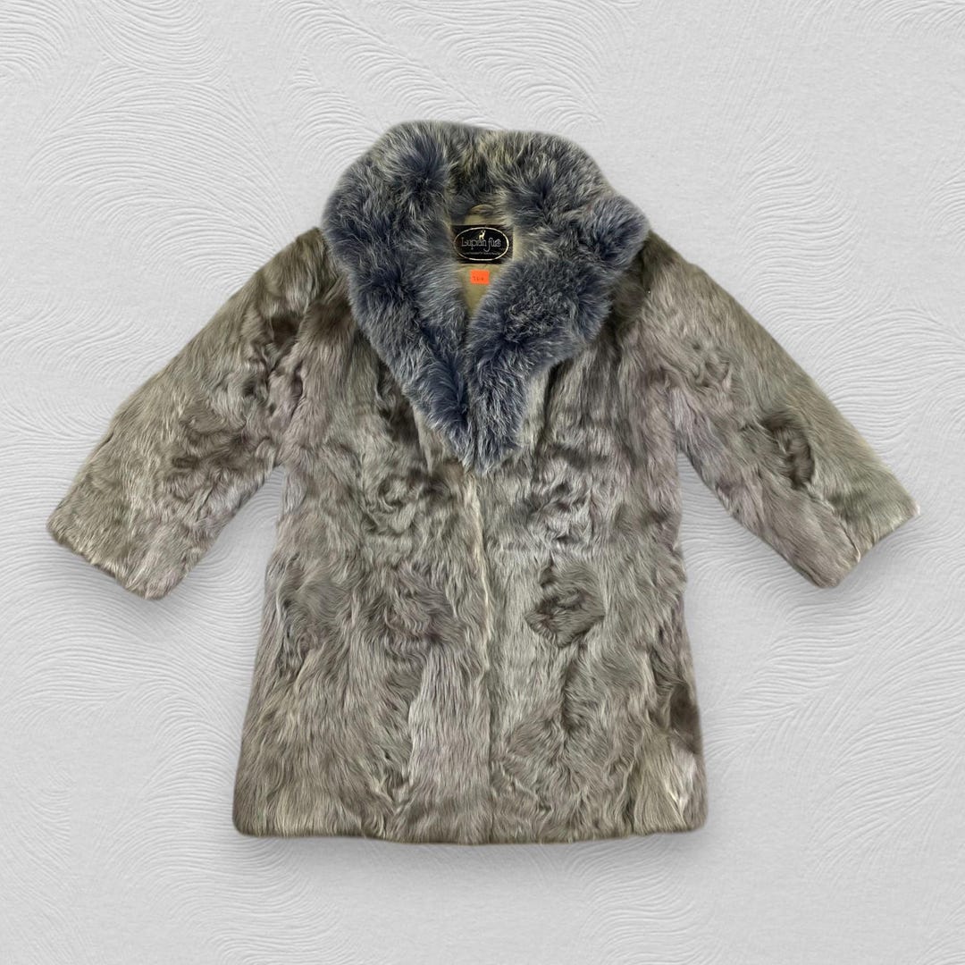 Vintage Lupian Furs Fur Jacket - Japanese Streetwear Coatwomen Fur