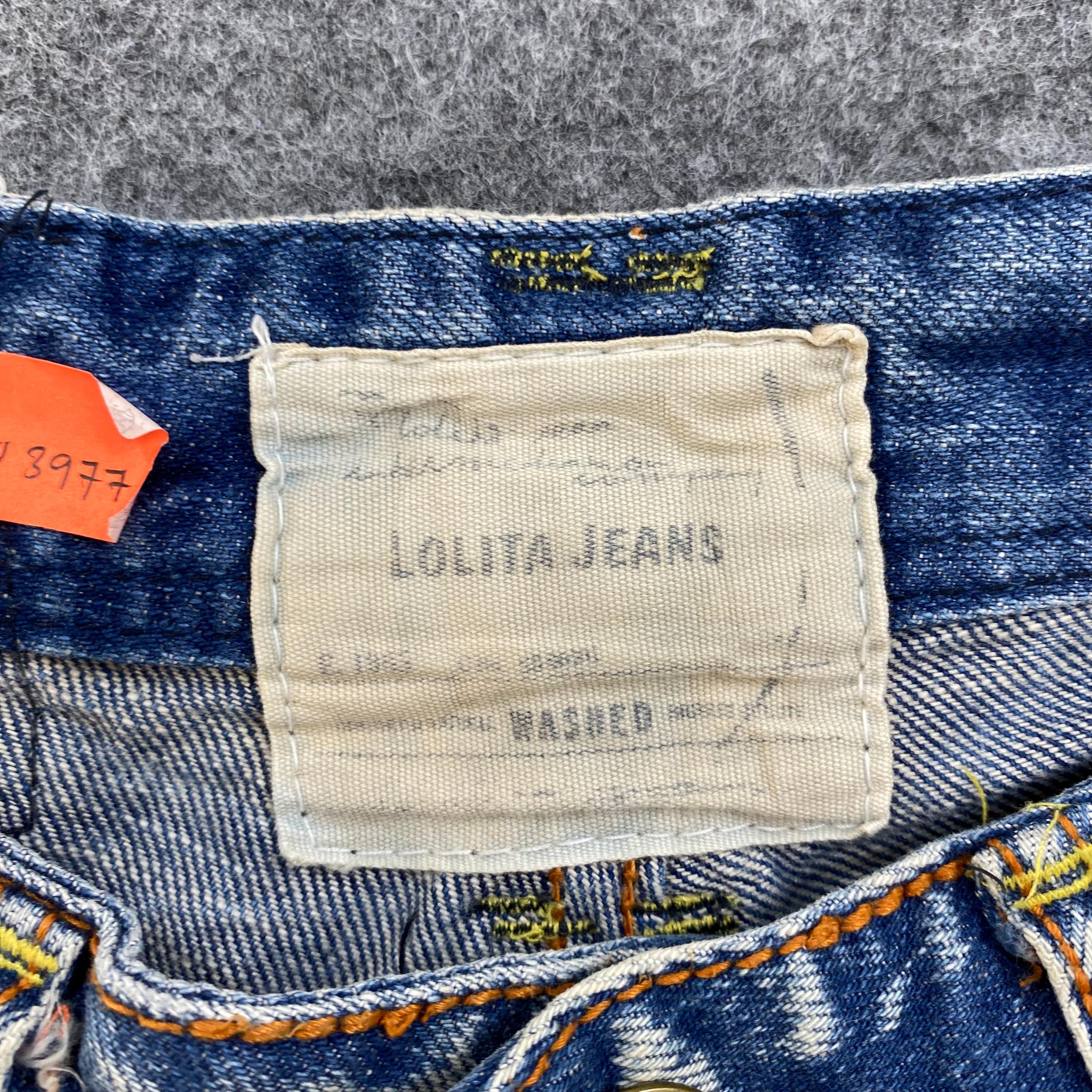 Vintage Lolita Jeans by Concert Club Y2K Fairy Grunge Denim 