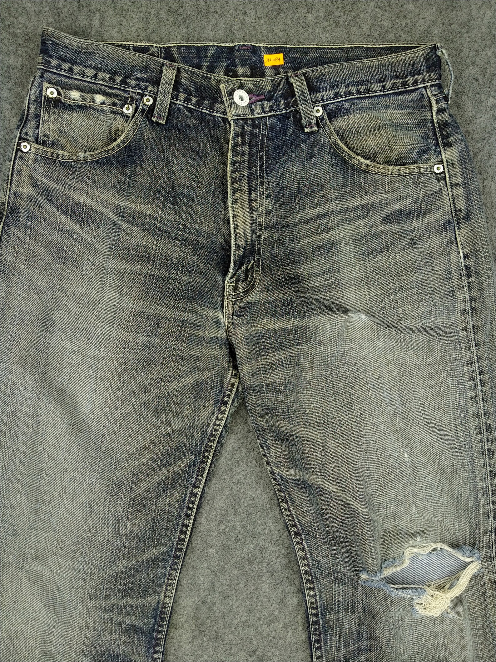 Vintage Levi's 503 Jeans 31x33.5 Whisker Distressed Denim | Etsy
