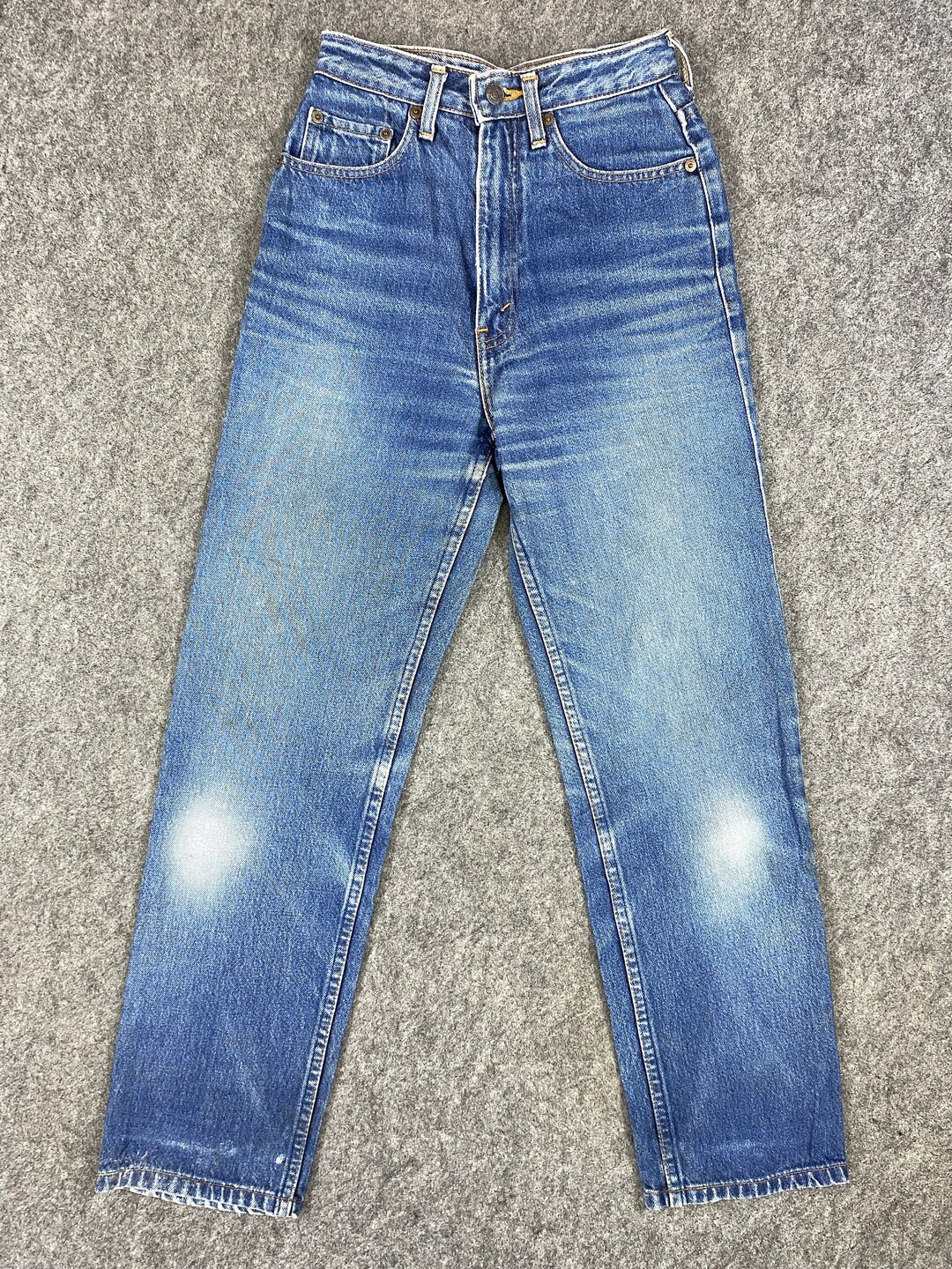 Vintage Levi's 515 Jeans 22x27 Distressed Blue Denim Red - Etsy