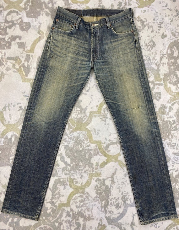 Vintage Levi's 505 Jeans 32x34 Denim JN 2573 Distressed - Etsy