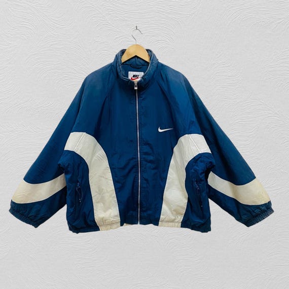 Vintage 90s Nike Jacket Big Logo Nike Streetwear Hiphop Skate