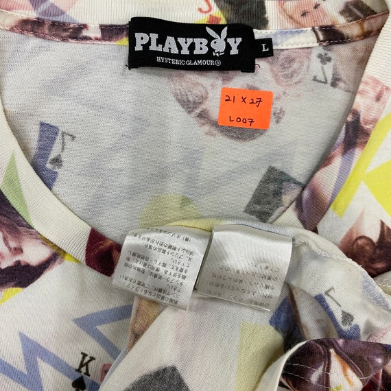 Vintage Playboy X Hysteric Glamour All Over Print T-shirt | Rare