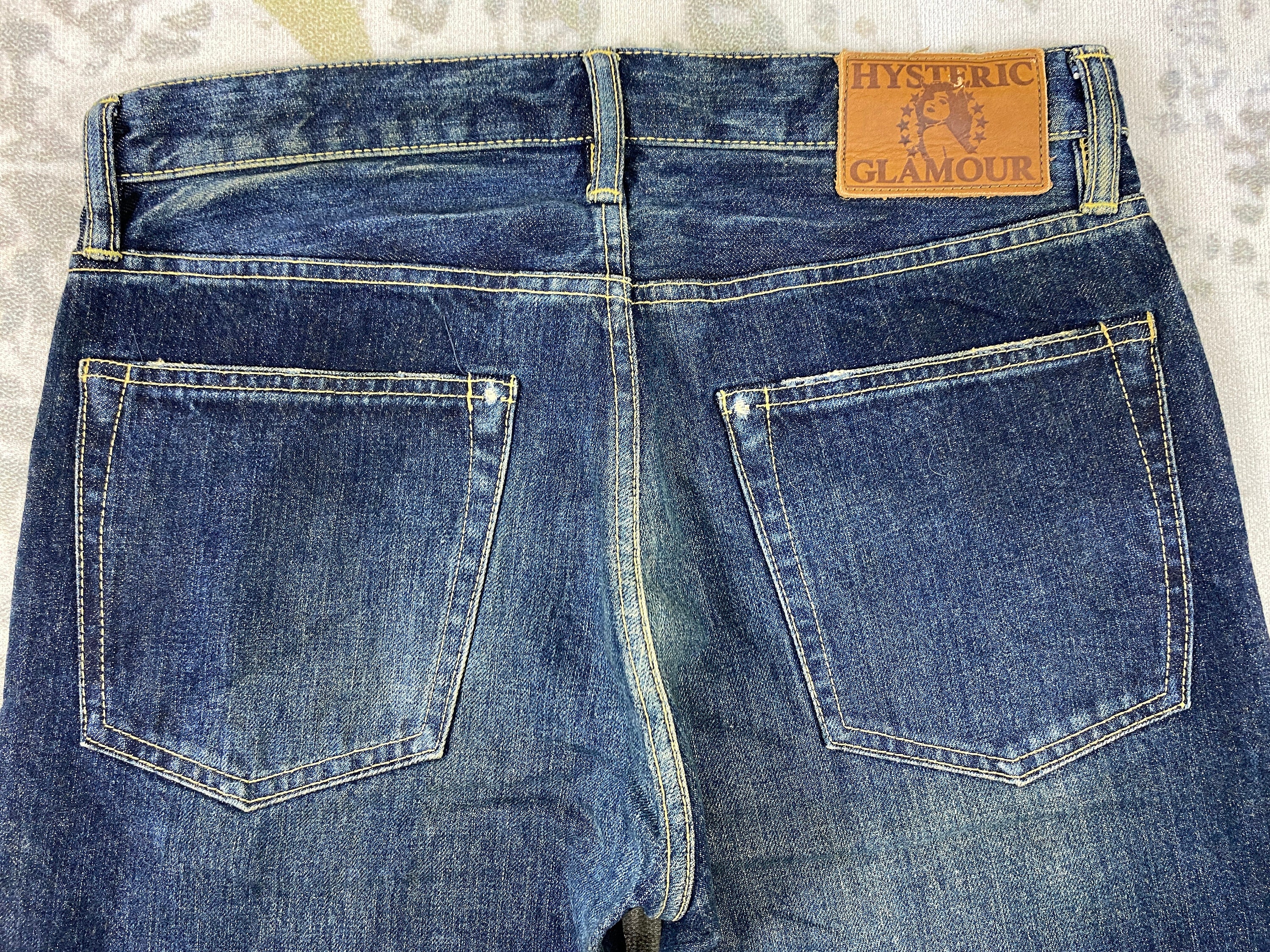 31x32 Distressed Vintage Selvedge Hysteric Glamour Denim JN3437 