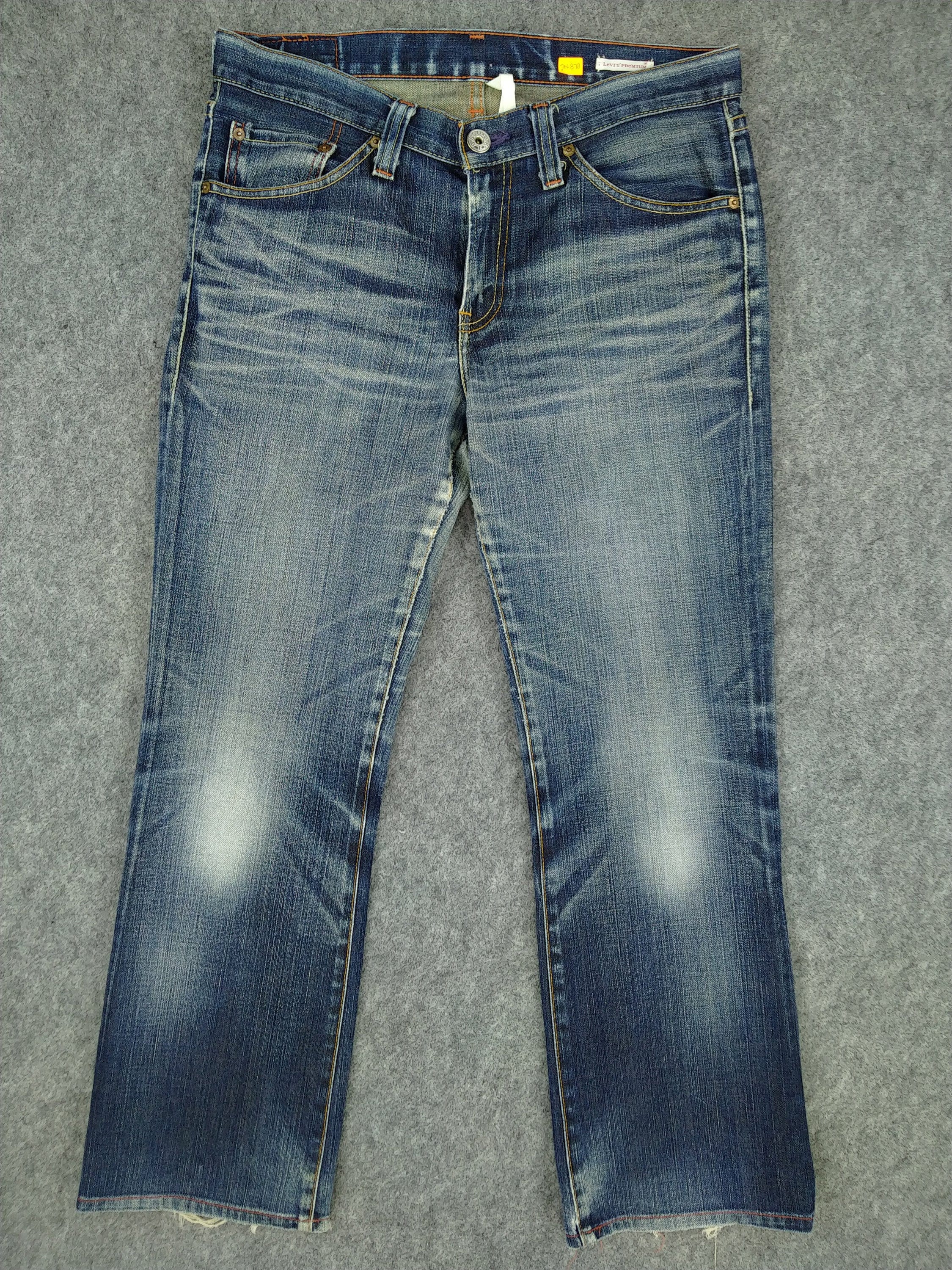 Vintage Levi's 517 Jeans 34x29.5 Whisker Distressed Denim | Etsy