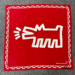 Keith Haring Scarf - Etsy