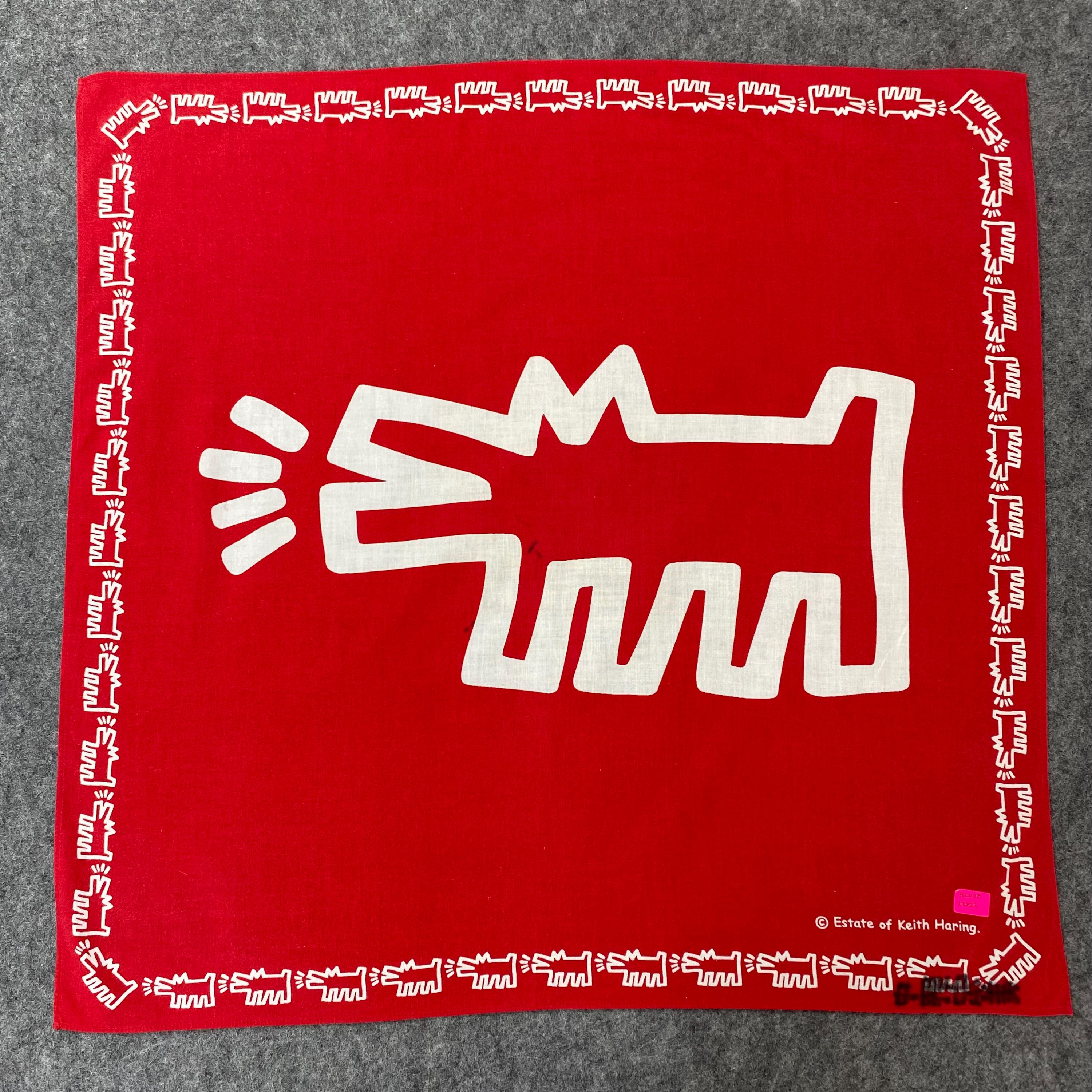 Keith Haring Scarf - Etsy