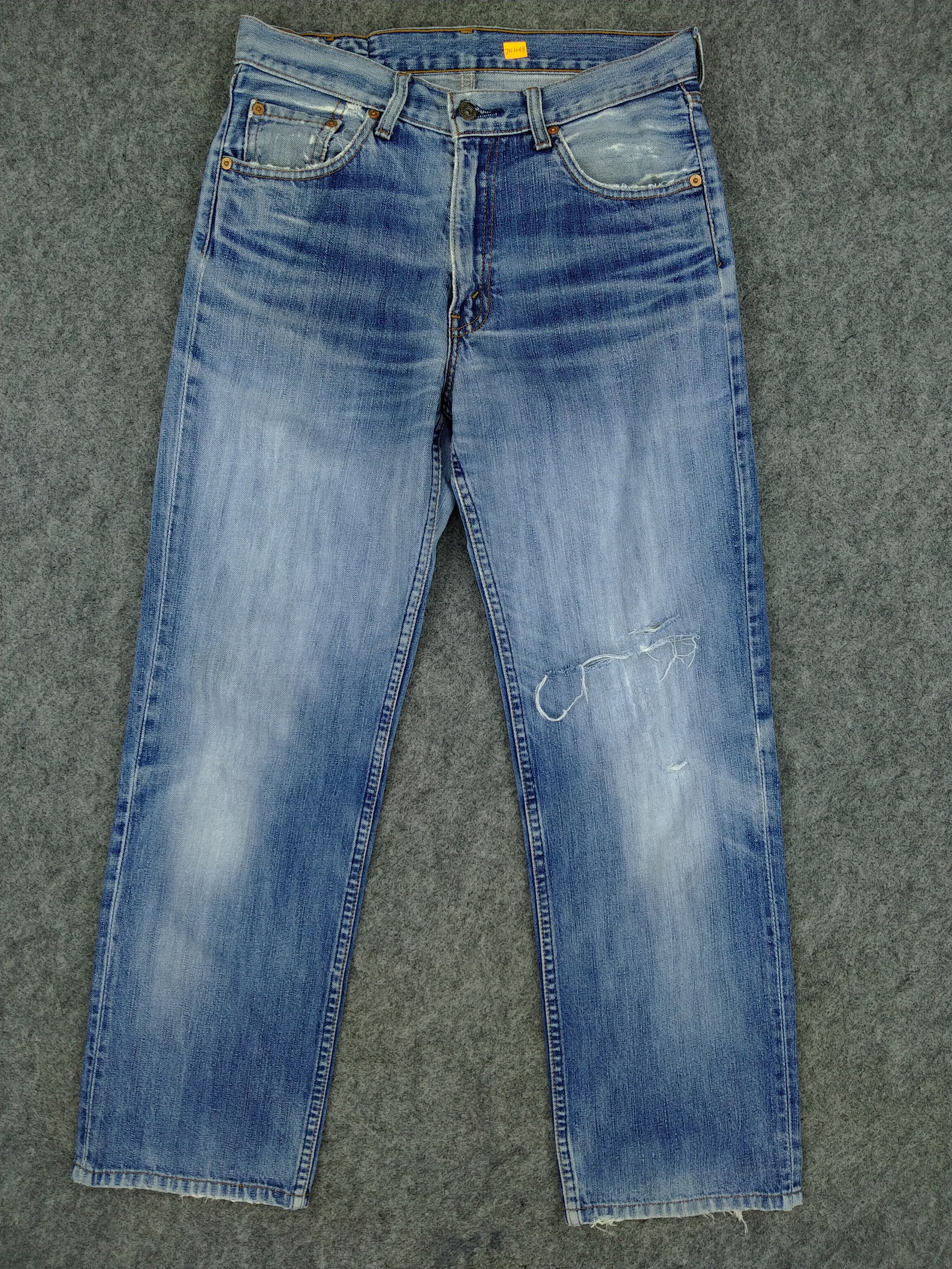 30x28 Vintage Levi's 502 Jeans Light Wash Denim Red Tab Faded Denim ...