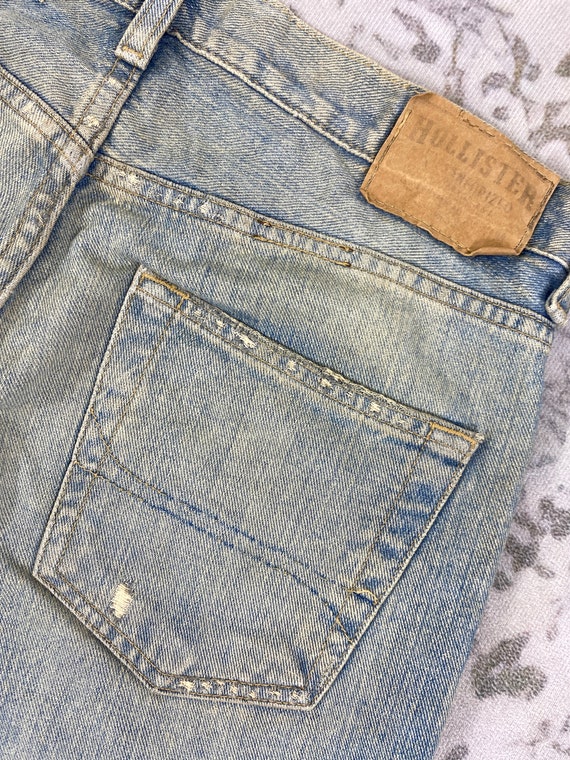 32x30 Vintage Distressed Hollister Flare Jeans - … - image 9