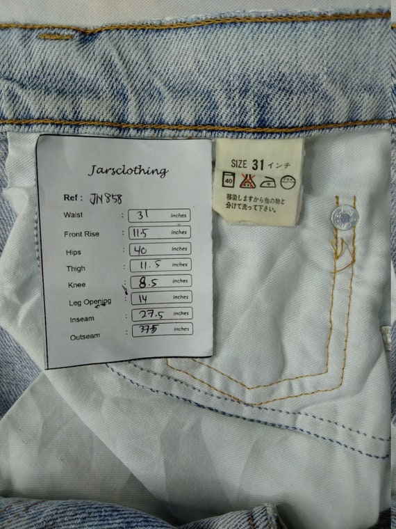 31x27.5 Vintage Levi's 540 Jeans Blue Wash Denim … - image 7