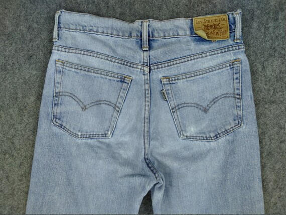 31x27.5 Vintage Levi's 540 Jeans Blue Wash Denim … - image 4