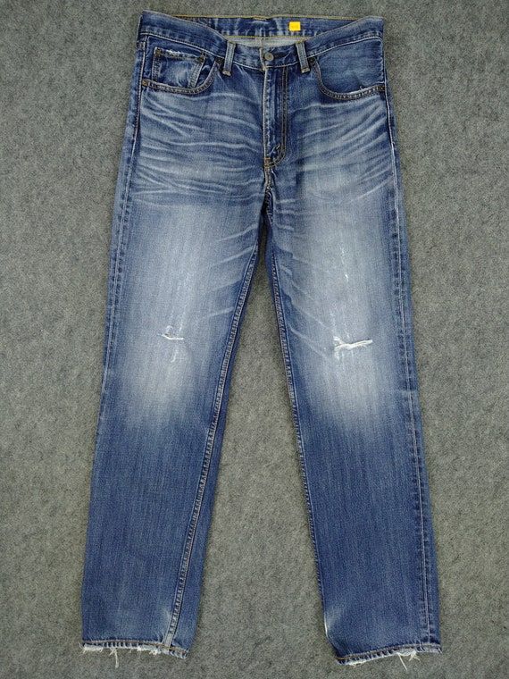 Vintage Levi's 702 Jeans 32x32 Whisker Blue Denim Red Tab | Etsy