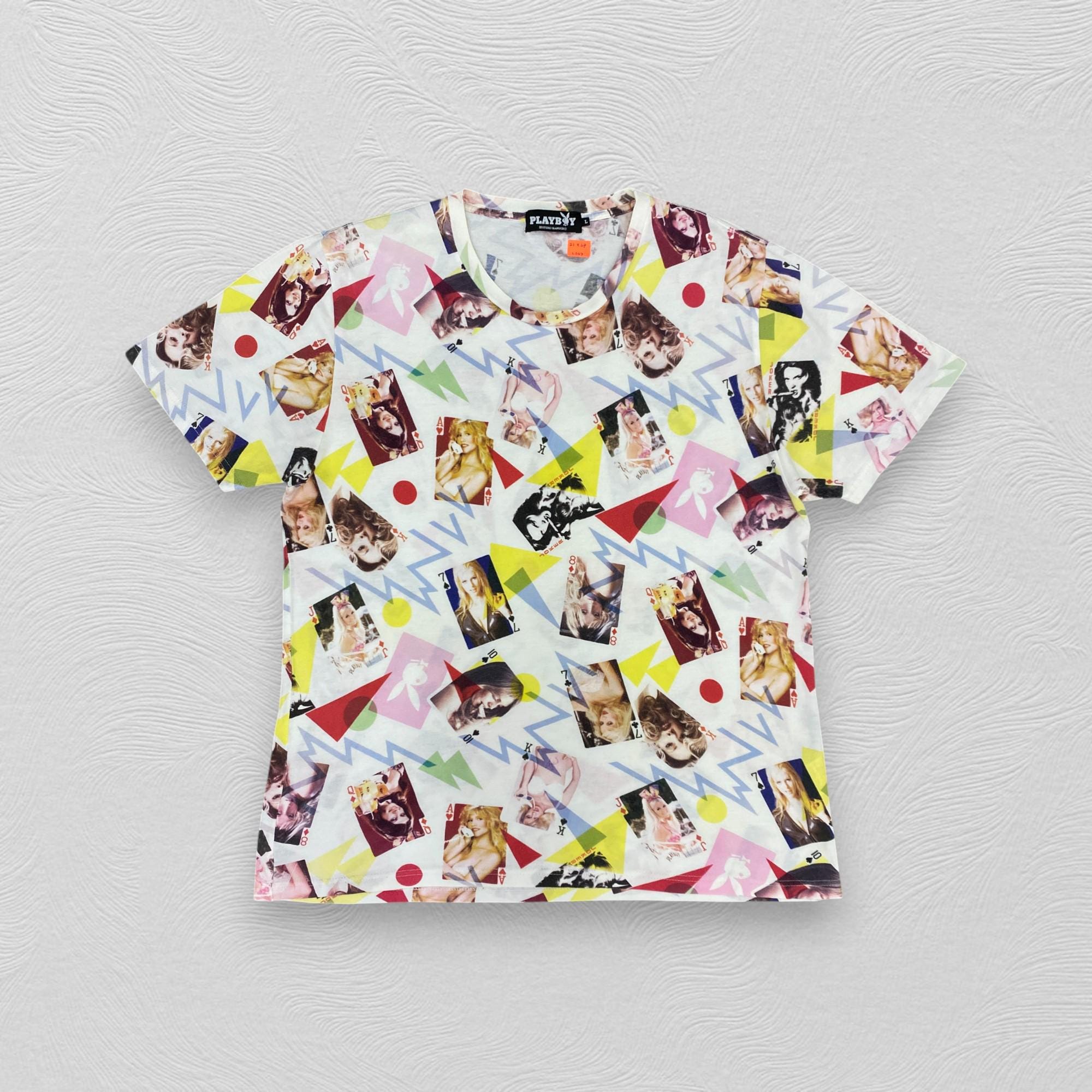 Vintage Playboy X Hysteric Glamour All Over Print T-shirt | Rare