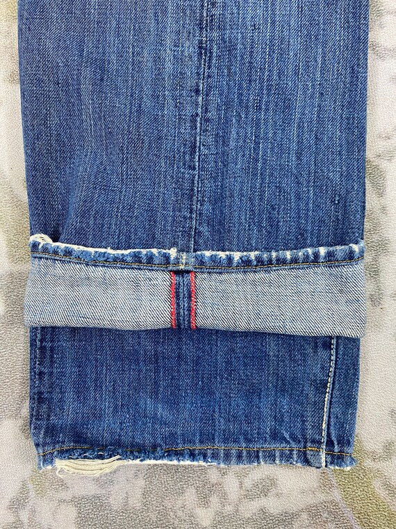 32x31 Selvedge Vintage Distressed Japanese Jeans Denim