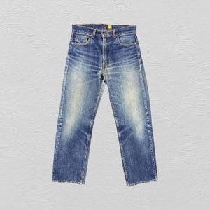 31x29 Vintage Levi&#39;s 509 Jeans Blue Distressed Denim Red Tab Faded Denim Grunge Style Vintage Denim Unisex Jeans