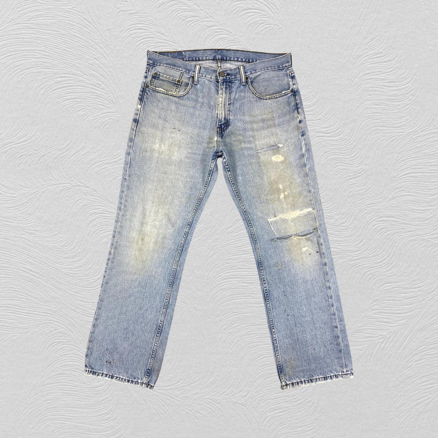 36x31 Light Blue Vintage Levi's 559 Jeans JN 1713 Denim