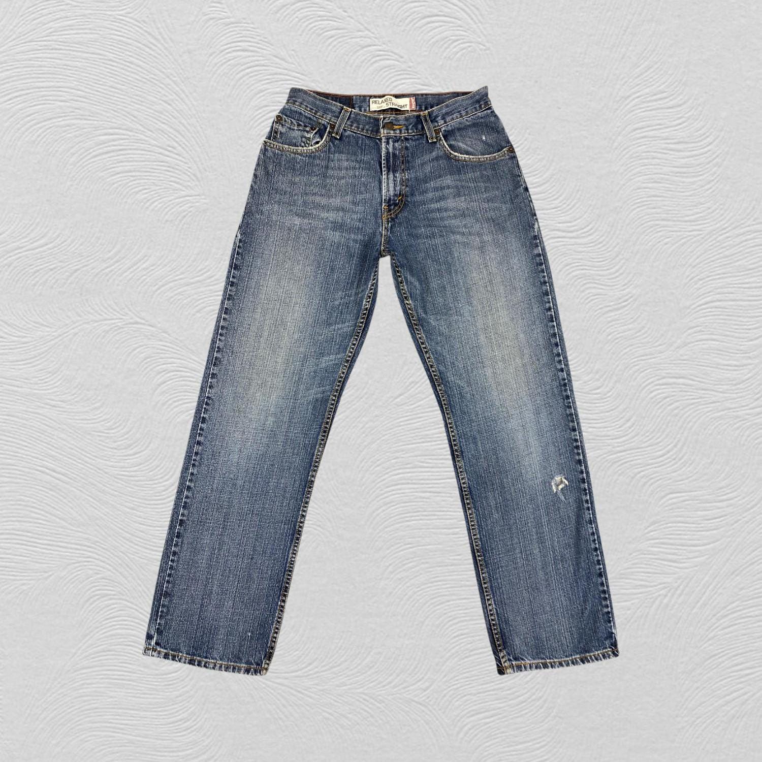 Levi’s Vintage Denim Buy 29x31 Distressed Blue Vintage Levi's 559 Jeans SJ136