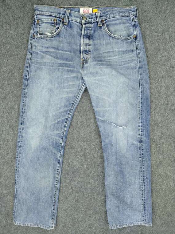 Vintage Levi's 501 Distressed Denim 