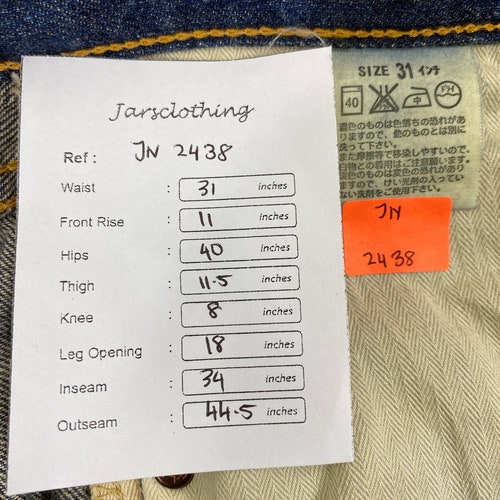 Vintage shops Levi's 517 Flare Bootcut Jeans 31x34 Distressed Blue Denim Red Tab Faded Denim Grunge Style Vintage Denim Unisex Jeans