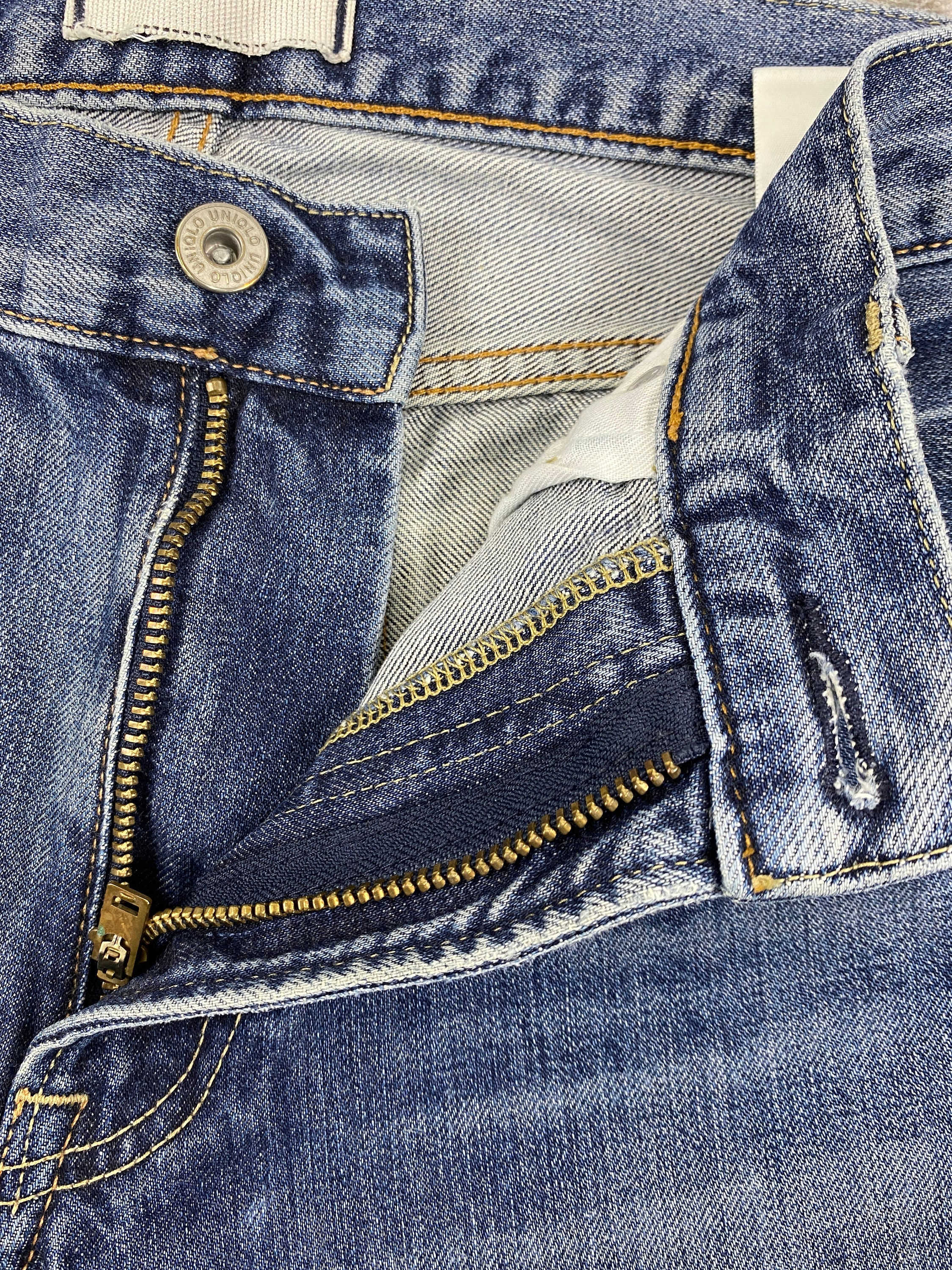 31x32 Selvedge Distressed Blue Vintage Japanese Jeans Denim