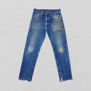 Vintage Levi's 501 Style Button Fly 532, Distressed Denim W31 L30.5, Sustainable Fashion, Rare 90s Streetwear, Faded Blue Denim