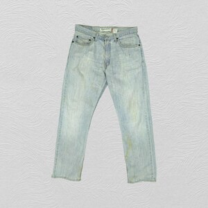 33x31.5 Vintage Levi&#39;s 505 Regular Fit Light Wash Denim Red Tab Faded Denim Grunge Style Vintage Denim Unisex Jeans