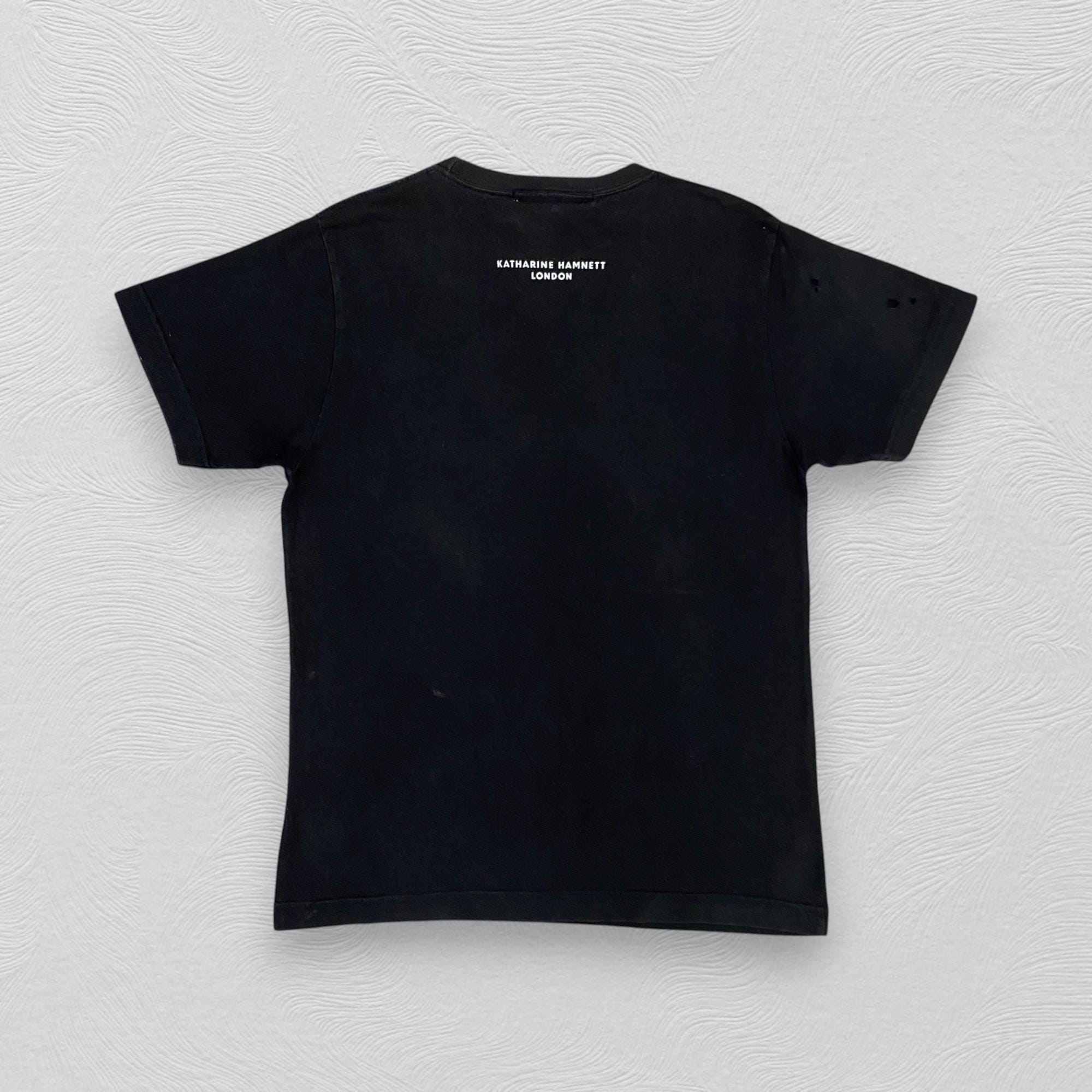 Katie by Katharine Hamnett - Black Logo t-shirt - Women